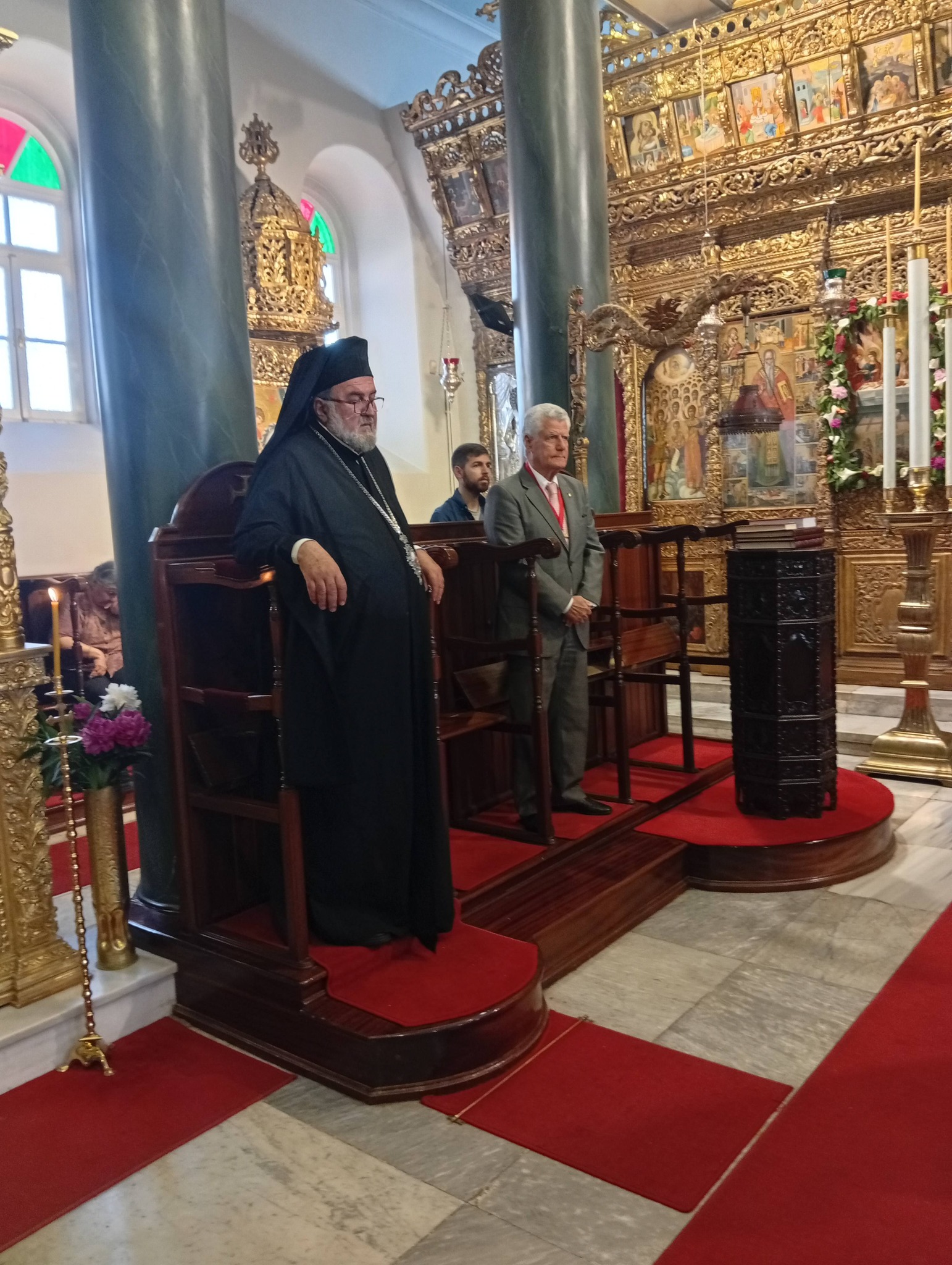 Πανηγυρική Θεία Λειτουργία στη Θεολογική Σχολή Χάλκης - μια φωτογραφία 5