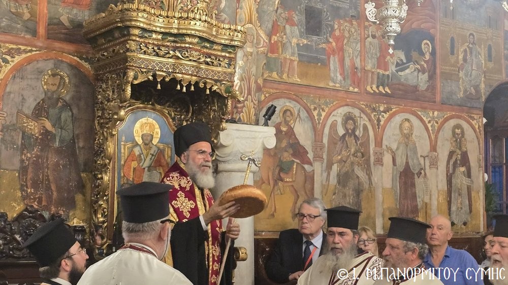 Η Πεντηκοστή στην Ιερά Μονή Πανορμίτου στη Σύμη - μια φωτογραφία 5