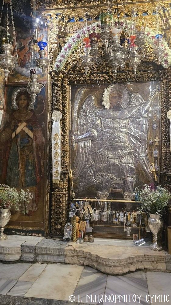 Η Πεντηκοστή στην Ιερά Μονή Πανορμίτου στη Σύμη - μια φωτογραφία 8