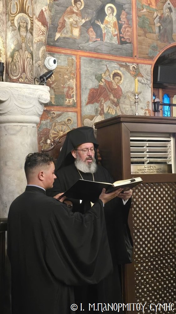 Η Πεντηκοστή στην Ιερά Μονή Πανορμίτου στη Σύμη - μια φωτογραφία 19