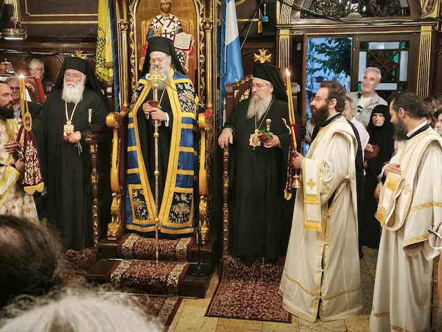 Κορυφώθηκαν οι εορτασμοί της Παναγίας Φανερωμένης στη Λευκάδα - μια φωτογραφία 9