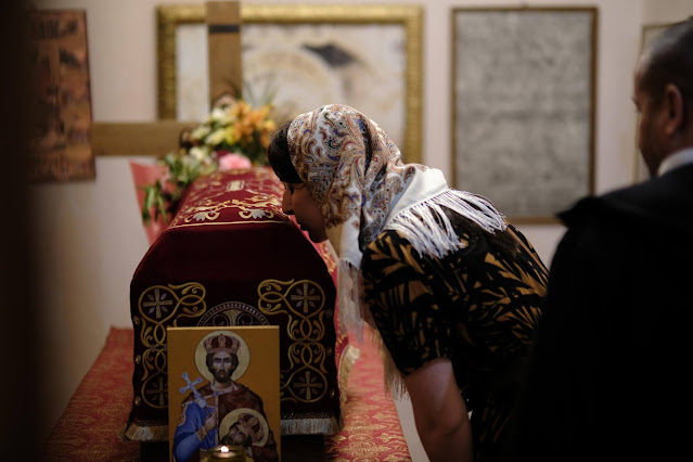 Πανήγυρις στη Μονή Αγίου Ιωάννου του Βλαδίμηρου στο Ελμπασάν Αλβανίας - μια φωτογραφία 4