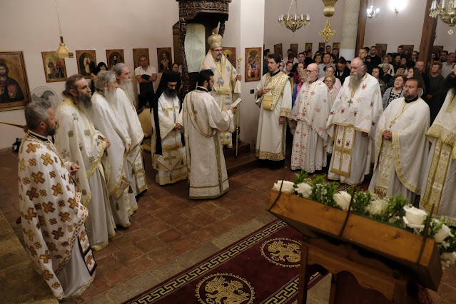 Πανήγυρις στη Μονή Αγίου Ιωάννου του Βλαδίμηρου στο Ελμπασάν Αλβανίας - μια φωτογραφία 5