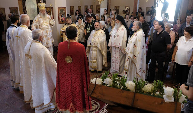 Πανήγυρις στη Μονή Αγίου Ιωάννου του Βλαδίμηρου στο Ελμπασάν Αλβανίας - μια φωτογραφία 10