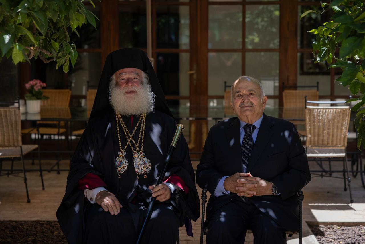 Επίσκεψη του Πατριάρχη Αλεξανδρείας στην Ιορδανία - μια φωτογραφία 1
