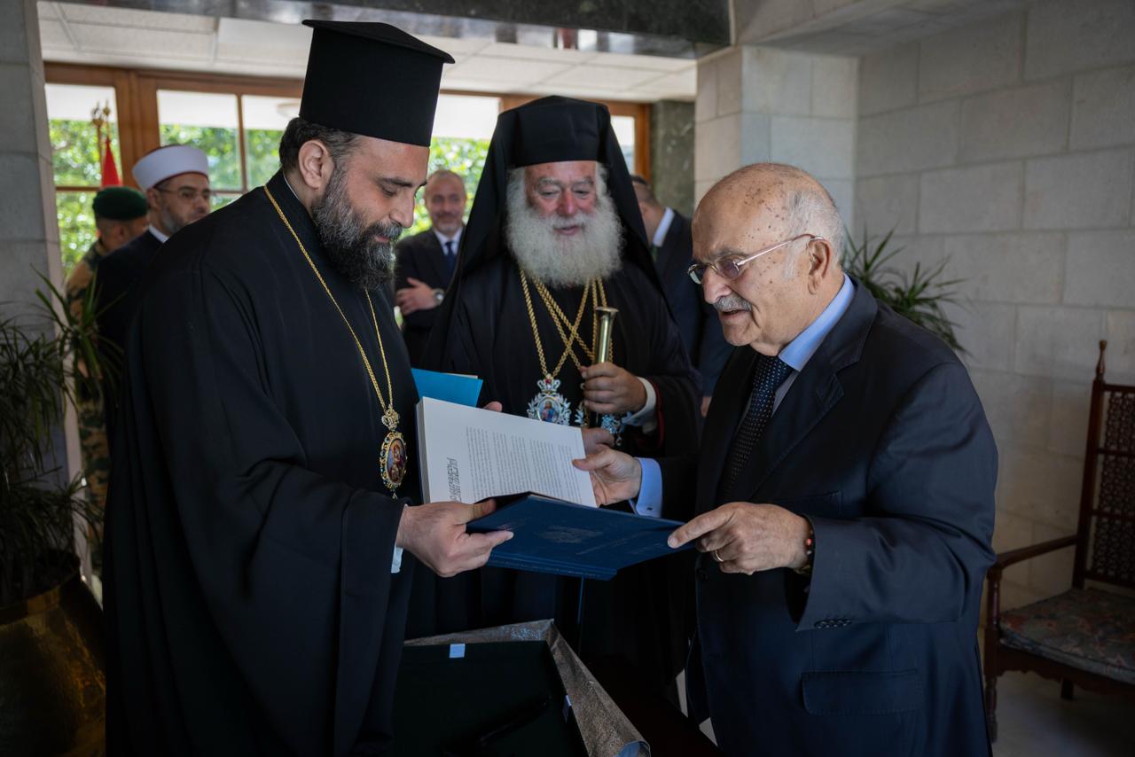 Επίσκεψη του Πατριάρχη Αλεξανδρείας στην Ιορδανία - μια φωτογραφία 12