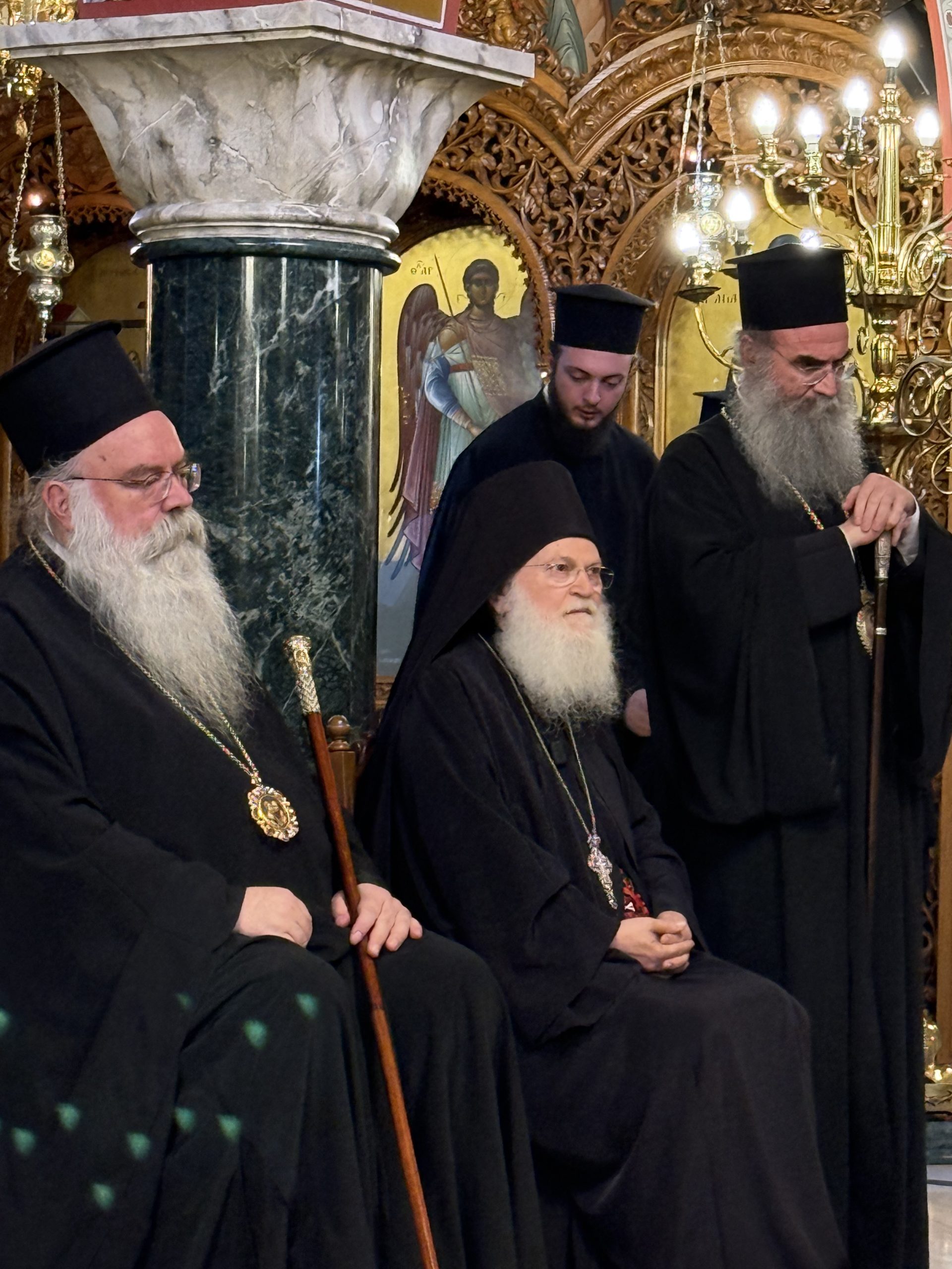 Ομιλία του Γέροντα Εφραίμ στον ναό Αγίων Κωνσταντίνου και Ελένης στην Κοζάνη - μια φωτογραφία 15