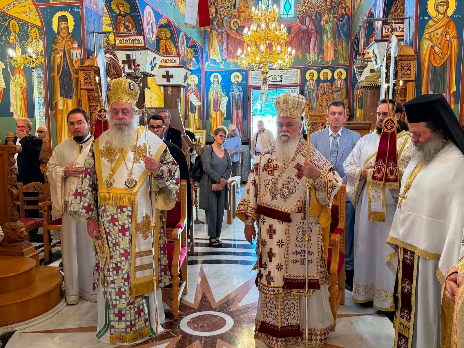 Συλλείτουργο για τον Άγιο Παύλο τον εξ Αροανίας στο Σοποτό - μια φωτογραφία 3