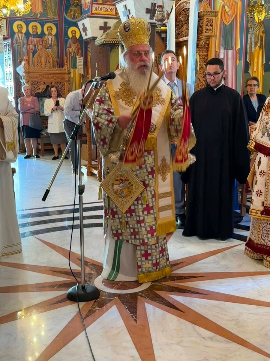 Συλλείτουργο για τον Άγιο Παύλο τον εξ Αροανίας στο Σοποτό - μια φωτογραφία 7