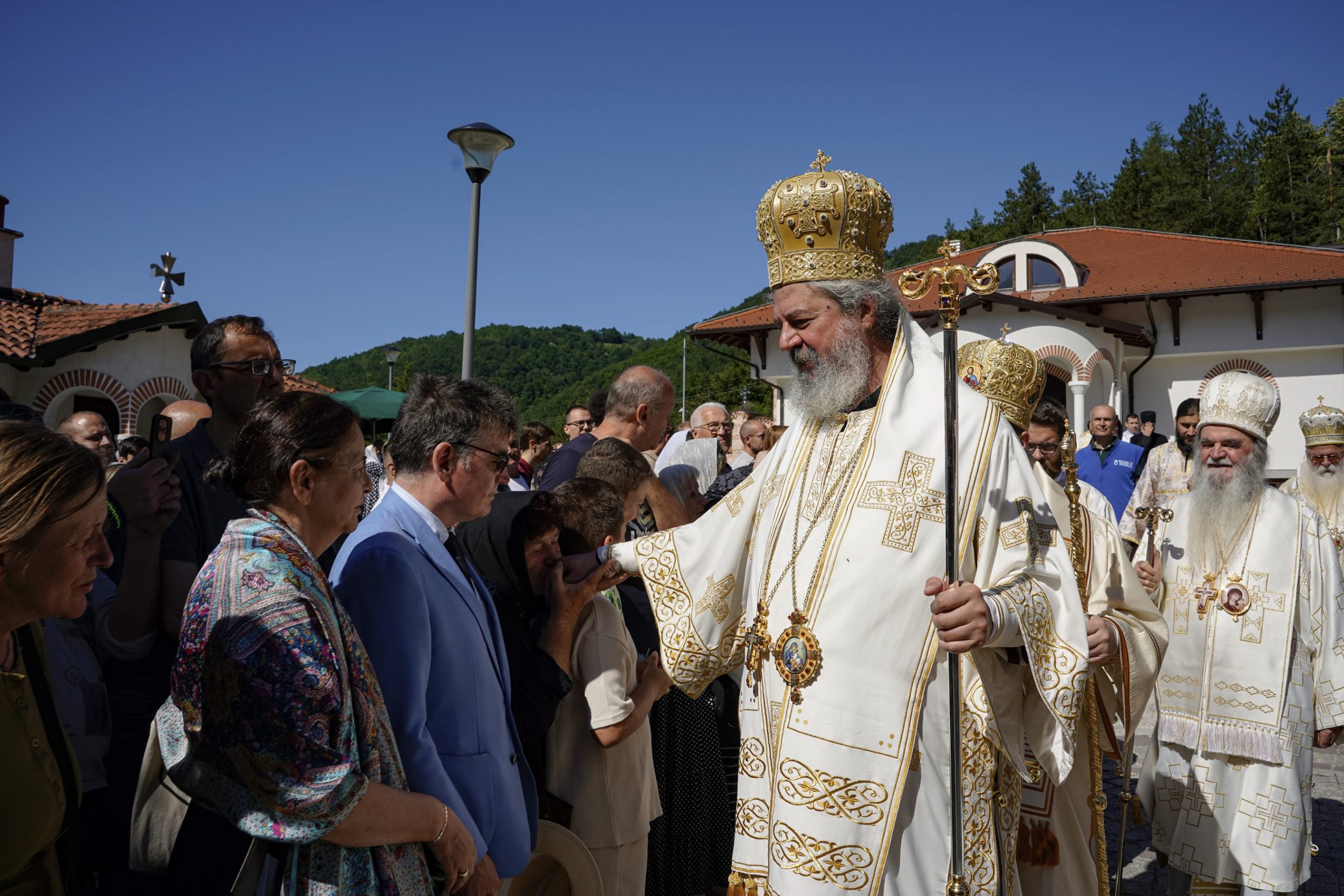 Η μνήμη του Αγίου Ιουστίνου Πόποβιτς τιμήθηκε στη Μονή Τσέλιε - μια φωτογραφία 8