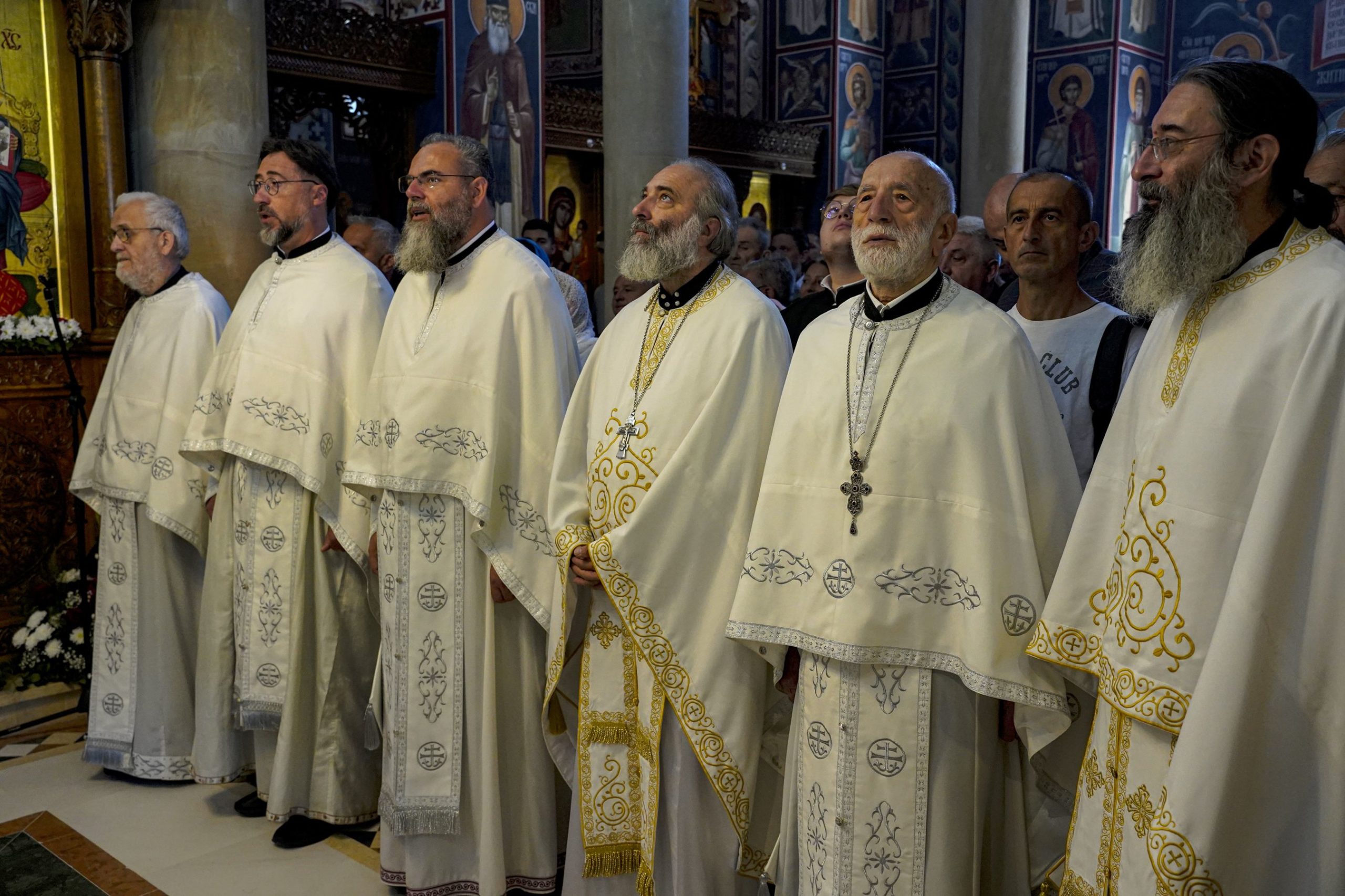 Η μνήμη του Αγίου Ιουστίνου Πόποβιτς τιμήθηκε στη Μονή Τσέλιε - μια φωτογραφία 14