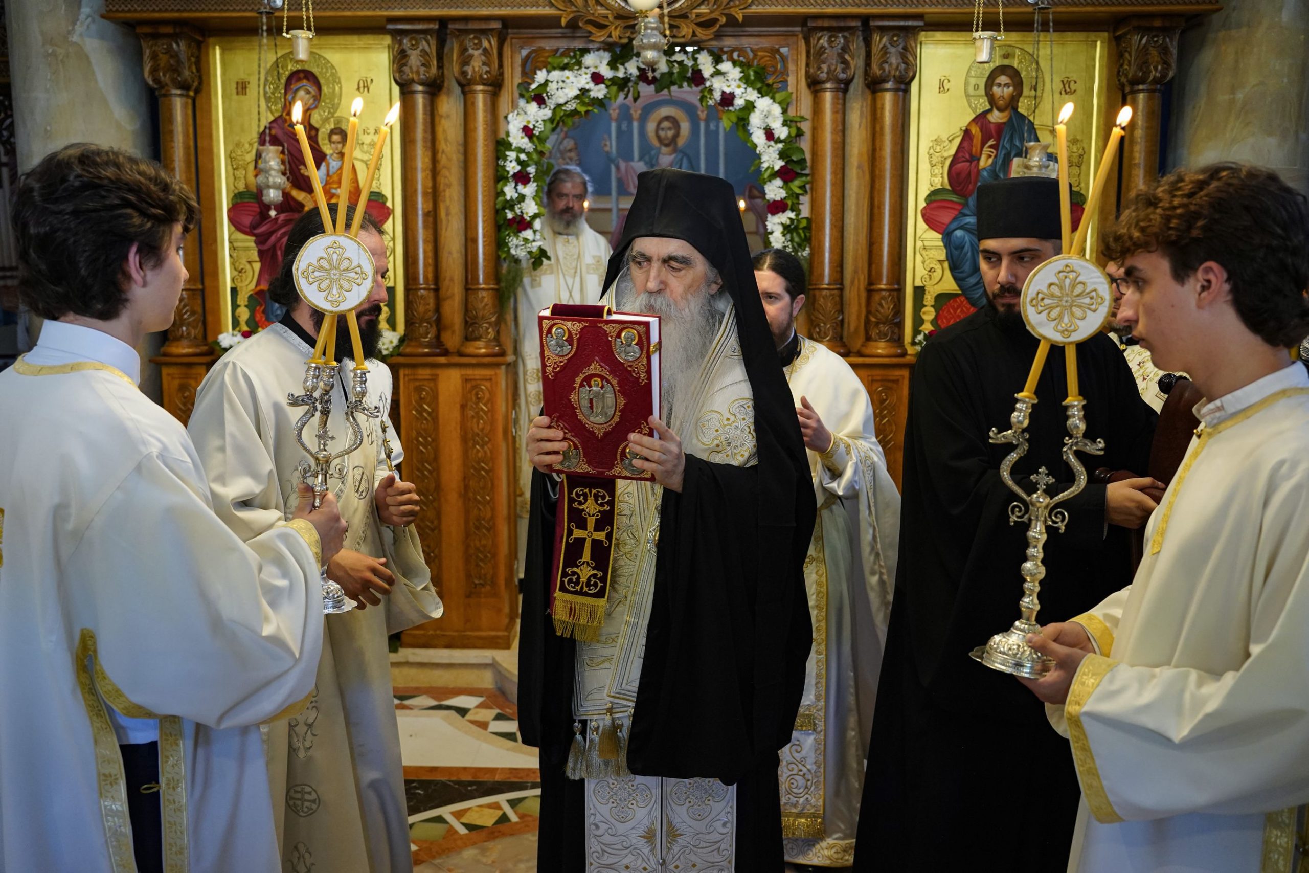 Η μνήμη του Αγίου Ιουστίνου Πόποβιτς τιμήθηκε στη Μονή Τσέλιε - μια φωτογραφία 16