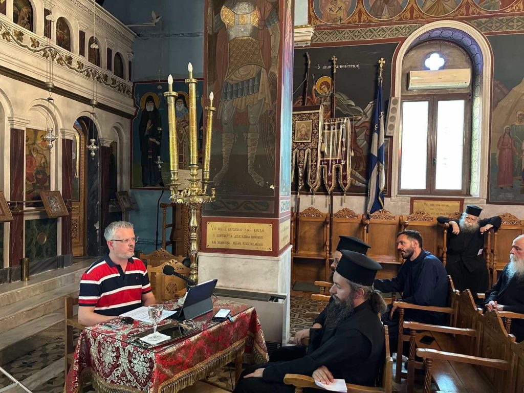 8η συνάντηση νέων Ερμιονίδας με ομιλία για τη βυζαντινή εικονογραφία - μια φωτογραφία 4