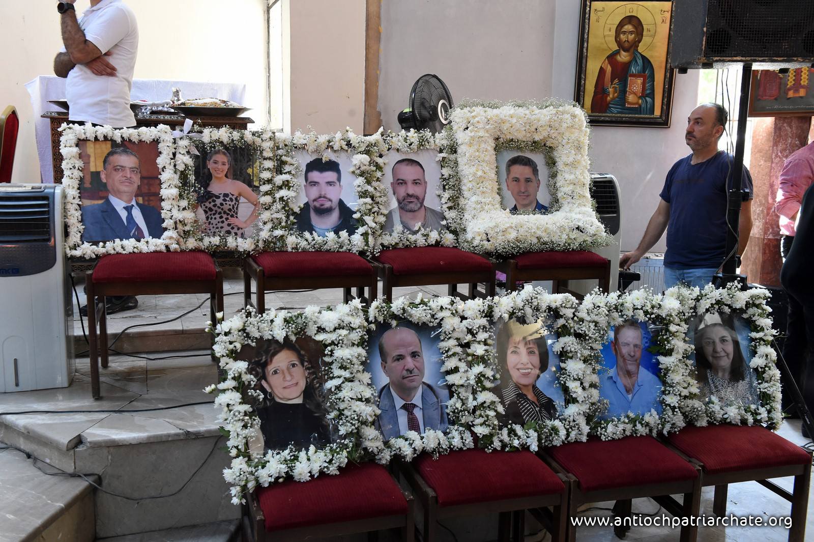 Ένας χρόνος από την τρομοκρατική επίθεση στον Προφήτη Ηλία στη Δαμασκό - μια φωτογραφία 3