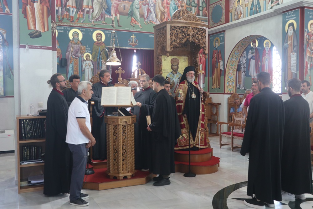 Αρχιερατικό Συλλείτουργο  στη Δωροθέα Αριδαίας - μια φωτογραφία 8