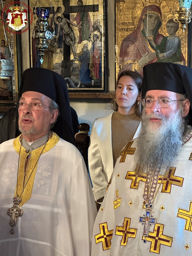 Η μνήμη του Οσίου Ονουφρίου τιμήθηκε στο Πατριαρχείο Ιεροσολύμων - μια φωτογραφία 4