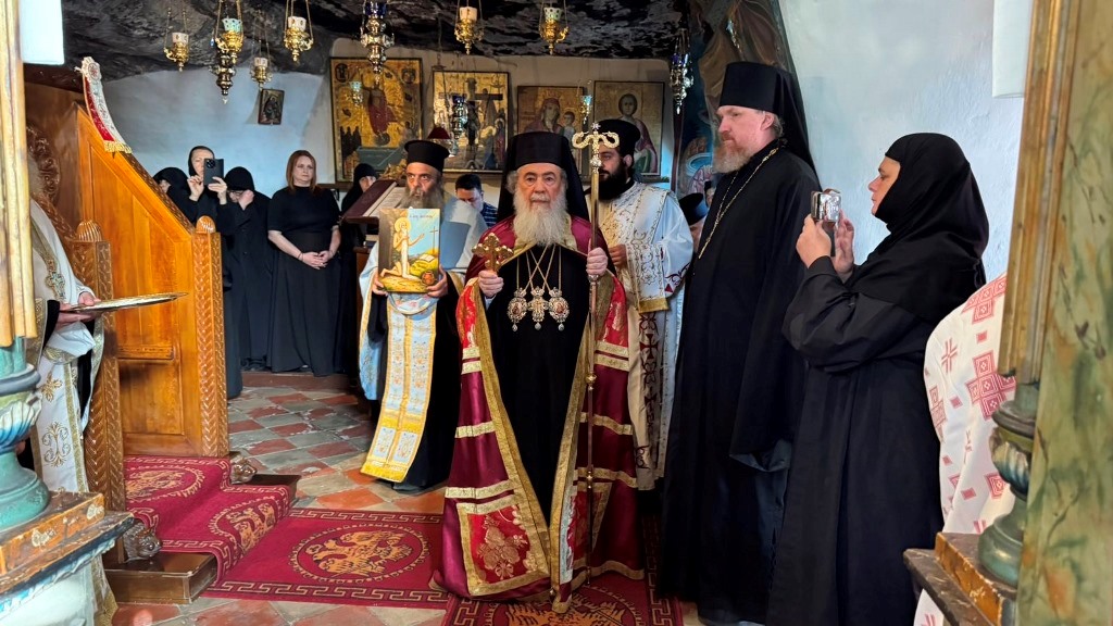 Η μνήμη του Οσίου Ονουφρίου τιμήθηκε στο Πατριαρχείο Ιεροσολύμων - μια φωτογραφία 5