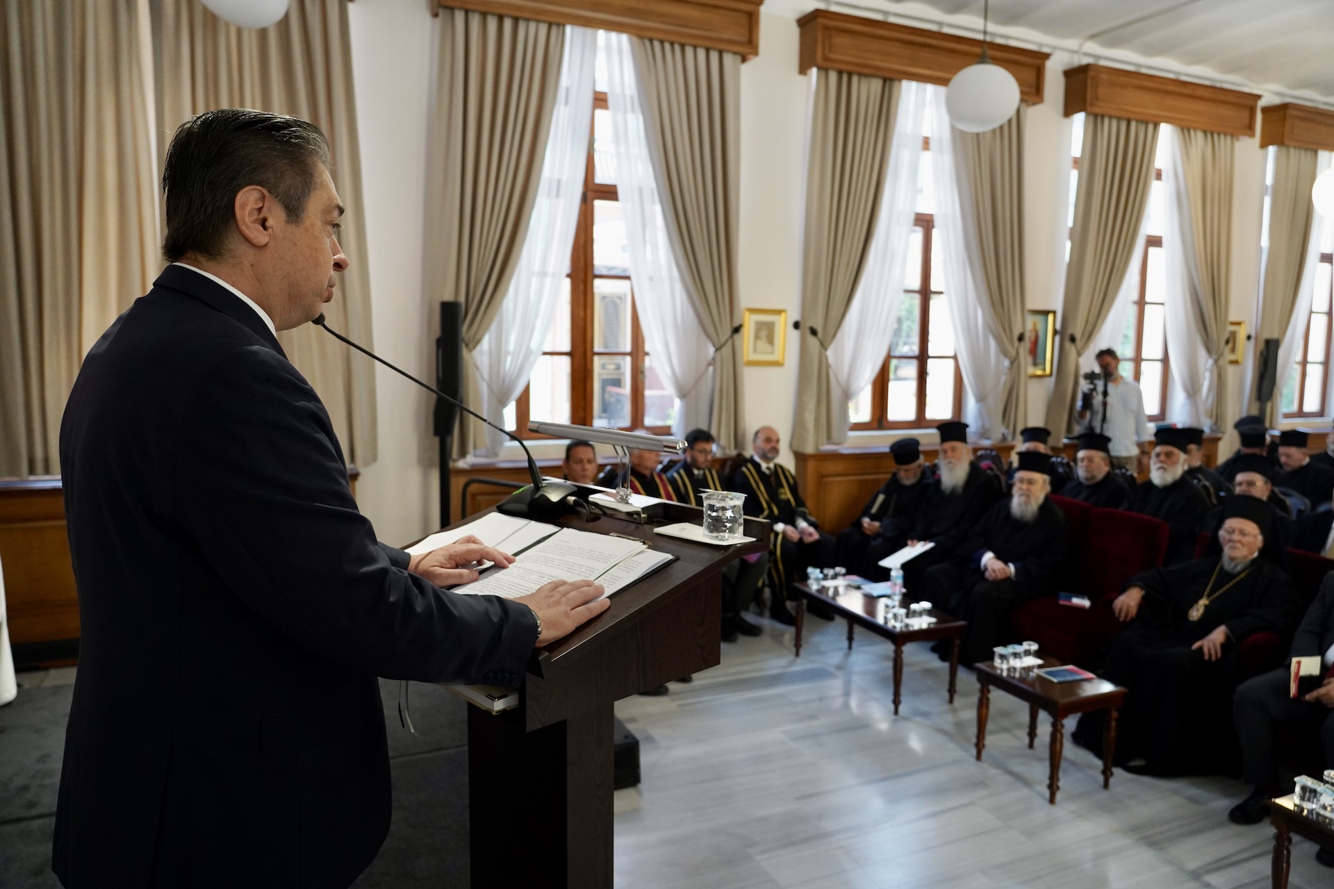 Αναγόρευση Οικουμενικού Πατριάρχη σε Επίτιμο Καθηγητή του Ιονίου Πανεπιστημίου - μια φωτογραφία 7