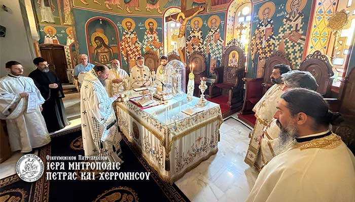 Εορτάστηκε στη Νεάπολη η μνήμη των Αγίων Κρητών Νεομαρτύρων - μια φωτογραφία 1