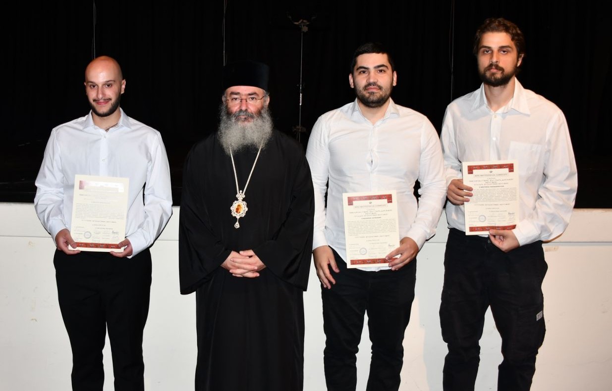 Τελετή λήξης της Σχολής Εκκλησιαστικής Μουσικής στη Λεμεσό - μια φωτογραφία 1