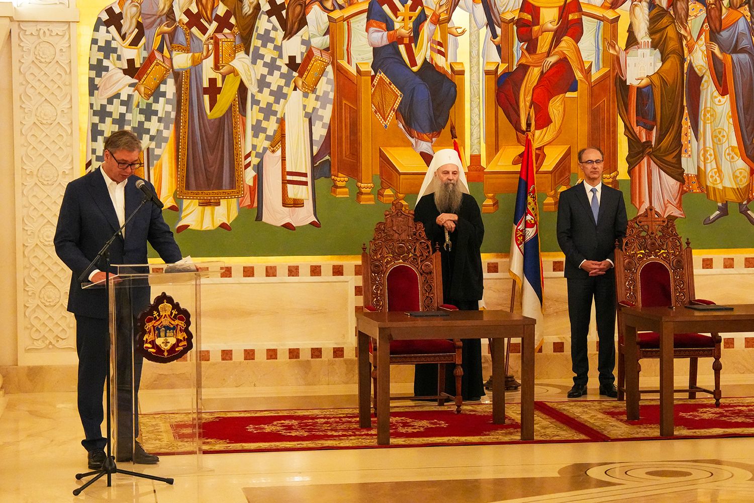 Υπεγράφη σύμβαση χρηματοδότησης 6,5 εκατ.€ για τον Ναό Αγίου Σάββα Βελιγραδίου - μια φωτογραφία 10