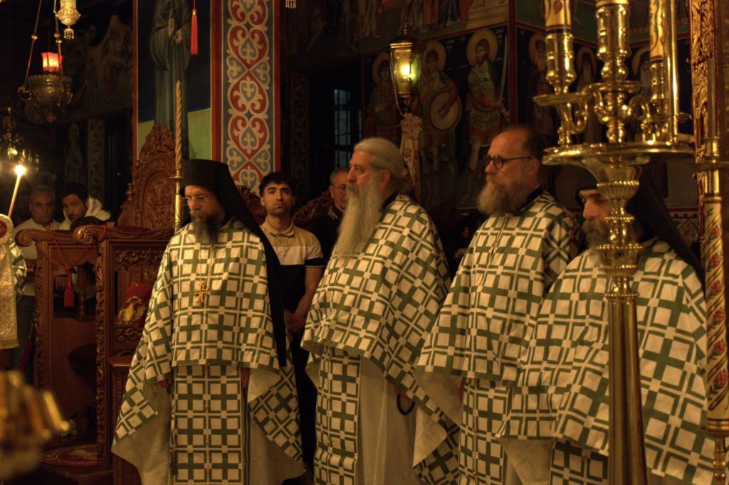 Πανηγυρική Αγρυπνία στη Μονή Τιμίου Προδρόμου Μέσα Ποταμού για τα Γενέσια - μια φωτογραφία 6