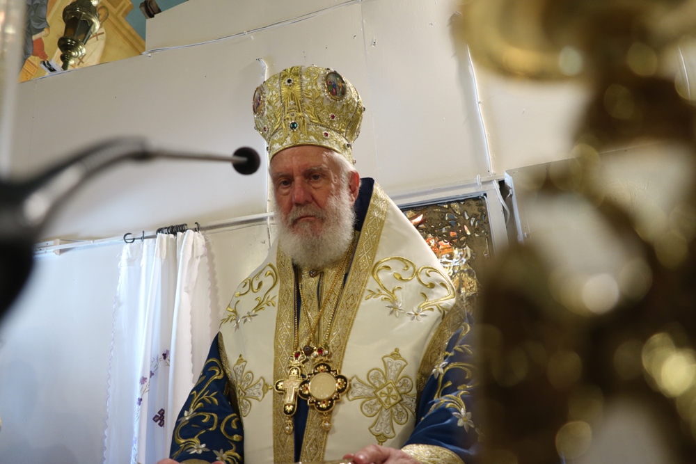 Ο Μητροπολίτης Σύρου λειτούργησε στην Παναγία Κανάλα της Κύθνου - μια φωτογραφία 10