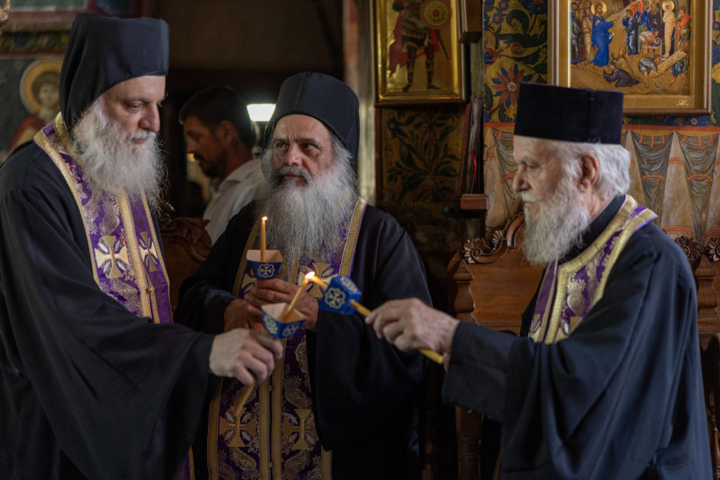 Μνημόσυνο για τον Γέροντα Ιωσήφ Βατοπαιδινό στη Μονή Βατοπαιδίου - μια φωτογραφία 2