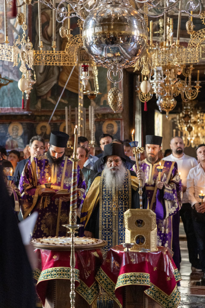 Μνημόσυνο για τον Γέροντα Ιωσήφ Βατοπαιδινό στη Μονή Βατοπαιδίου - μια φωτογραφία 4