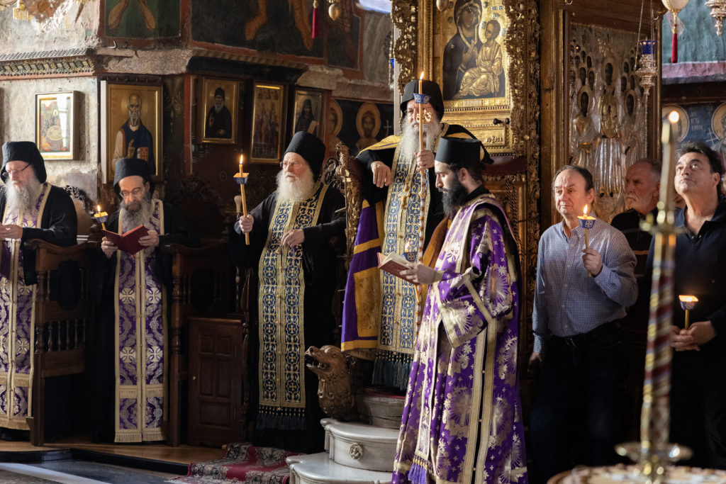 Μνημόσυνο για τον Γέροντα Ιωσήφ Βατοπαιδινό στη Μονή Βατοπαιδίου - μια φωτογραφία 12
