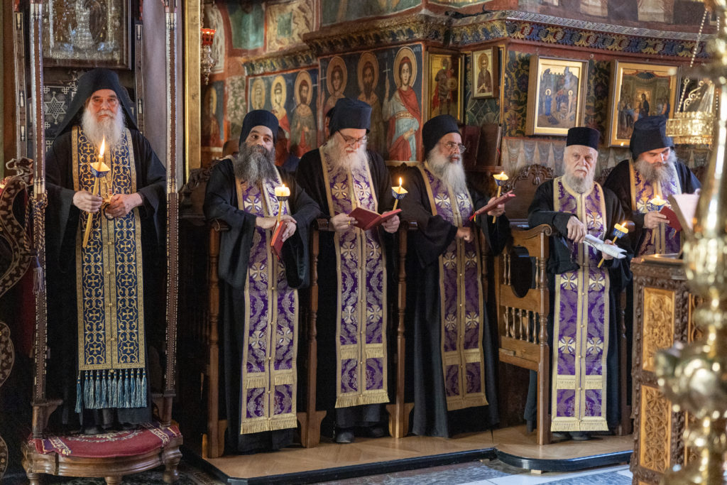 Μνημόσυνο για τον Γέροντα Ιωσήφ Βατοπαιδινό στη Μονή Βατοπαιδίου - μια φωτογραφία 13