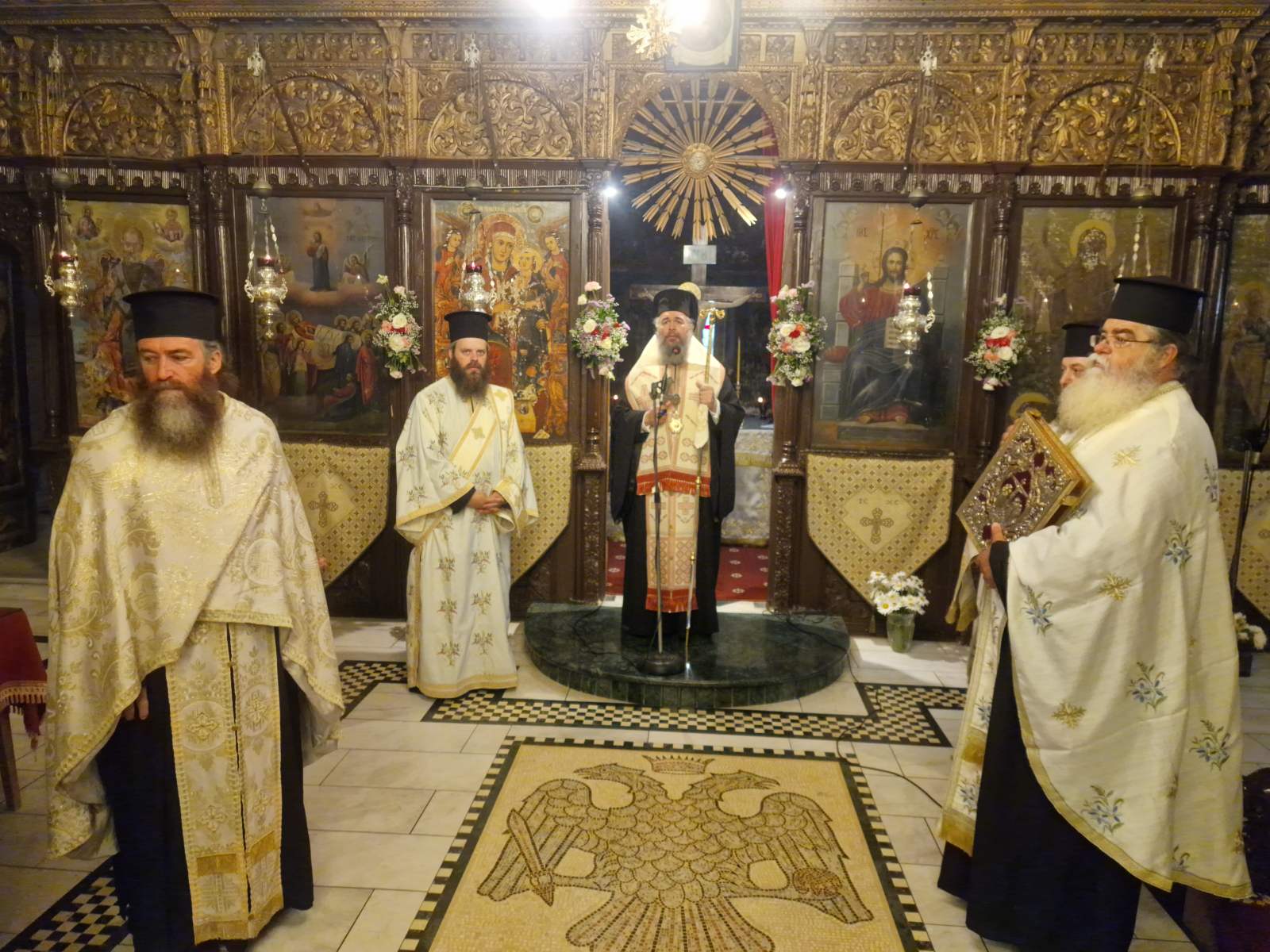 Εσπερινός για τη Σύναξη της Θεοτόκου της Κέλλης στο Αμύνταιο - μια φωτογραφία 5