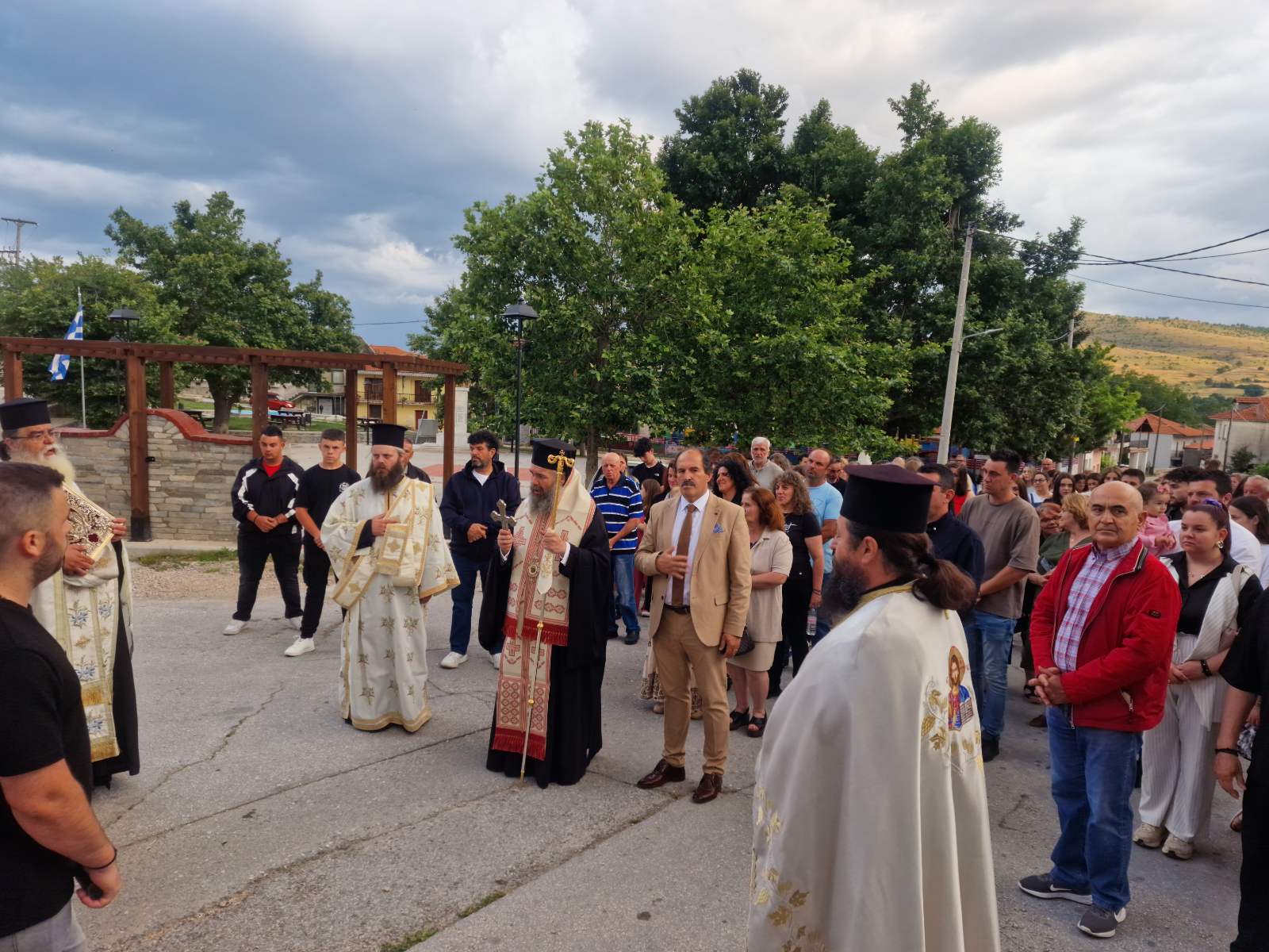 Εσπερινός για τη Σύναξη της Θεοτόκου της Κέλλης στο Αμύνταιο - μια φωτογραφία 9