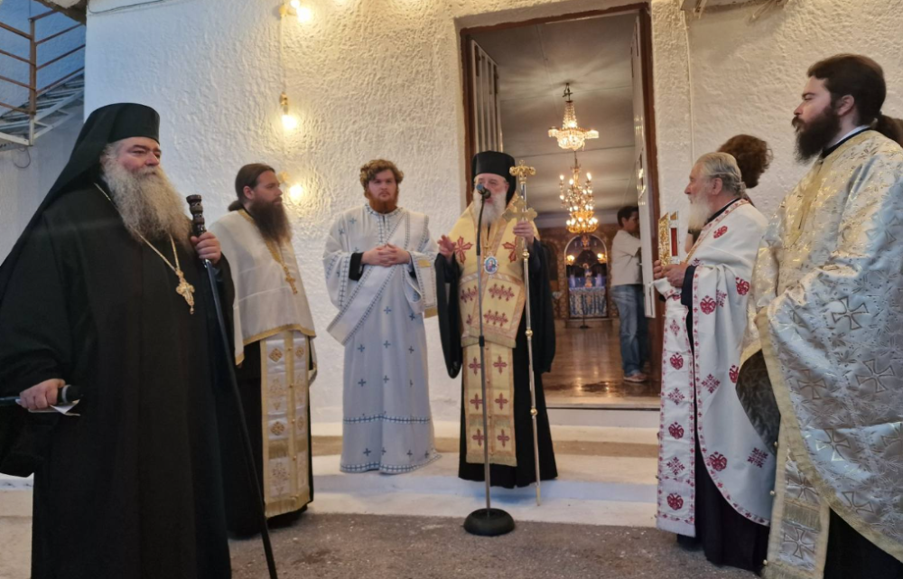 Η μνήμη των Αγίων Αναργύρων τιμήθηκε σε Χαλκούτσι και Μαρούσι - μια φωτογραφία 2