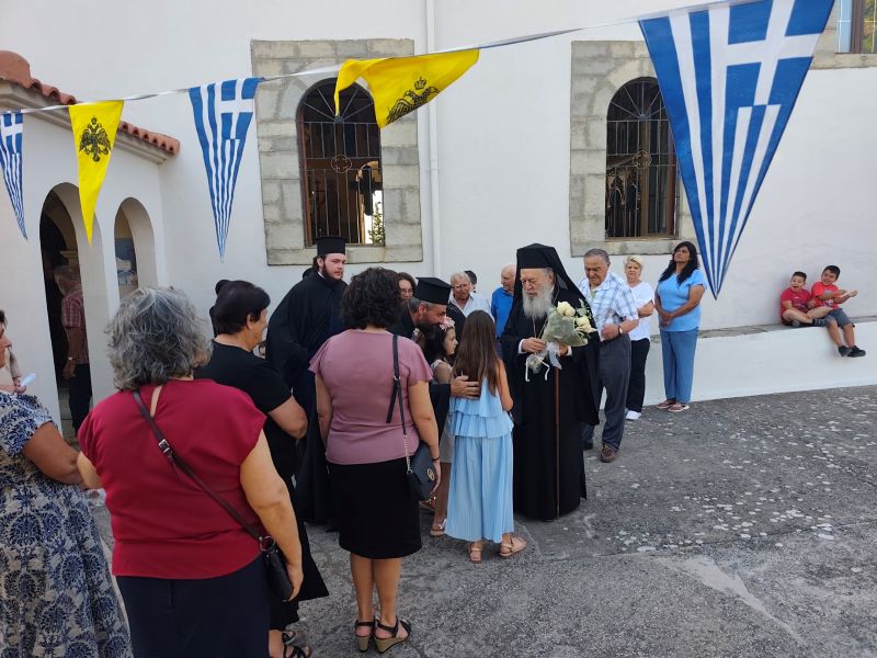 Εορτασμός των Αγίων Αναργύρων στα Λουτρά Αιδηψού από τον Μητρ. Χαλκίδος - μια φωτογραφία 13