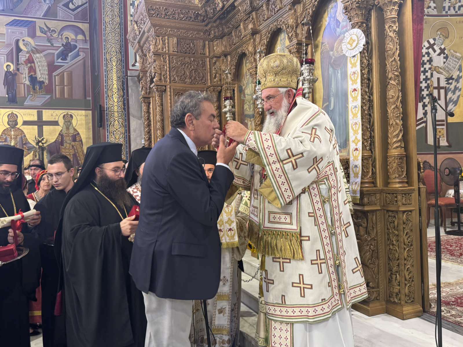 Αρχιεπίσκοπος Κρήτης από Καλαμαριά: Αισθάνομαι οικείος μεταξύ οικείων προσώπων - μια φωτογραφία 7