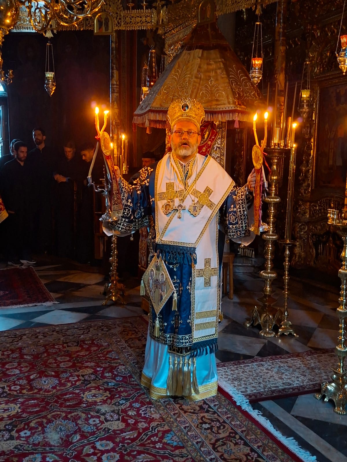 Προσφώνηση του Μητροπολίτη Σελευκείας στη Μονή Διονυσίου Αγίου Όρους - μια φωτογραφία 5
