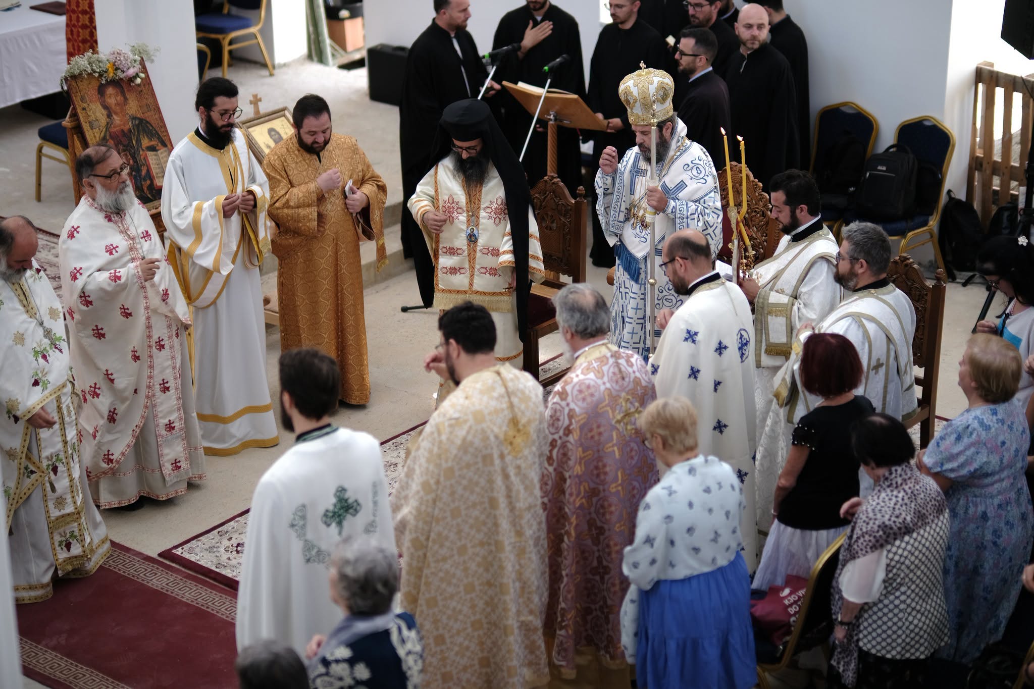 Εορτάστηκε ο Άγιος Προκόπιος στον νέο Ναό στα Τίρανα - μια φωτογραφία 1