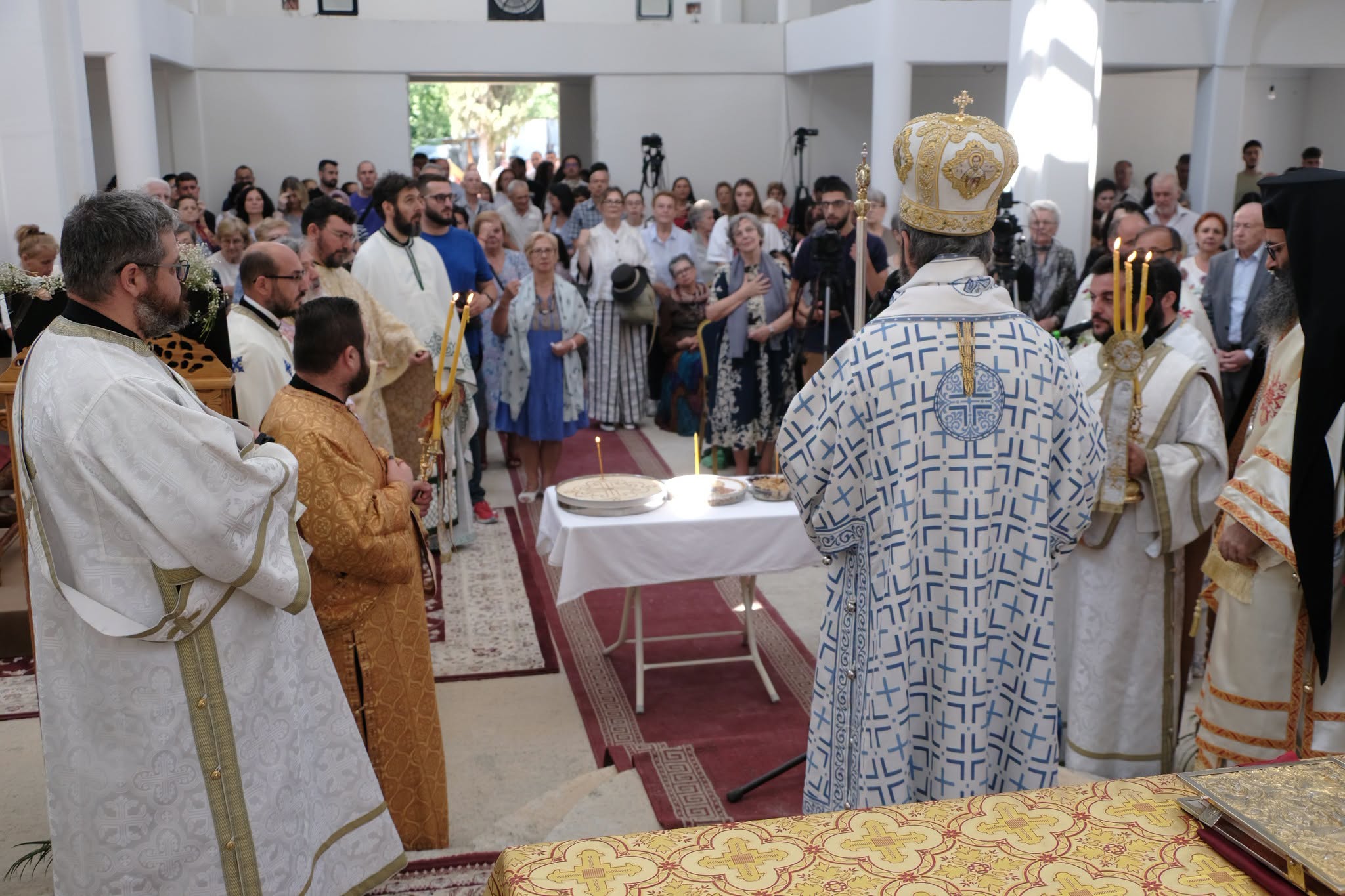 Εορτάστηκε ο Άγιος Προκόπιος στον νέο Ναό στα Τίρανα - μια φωτογραφία 7