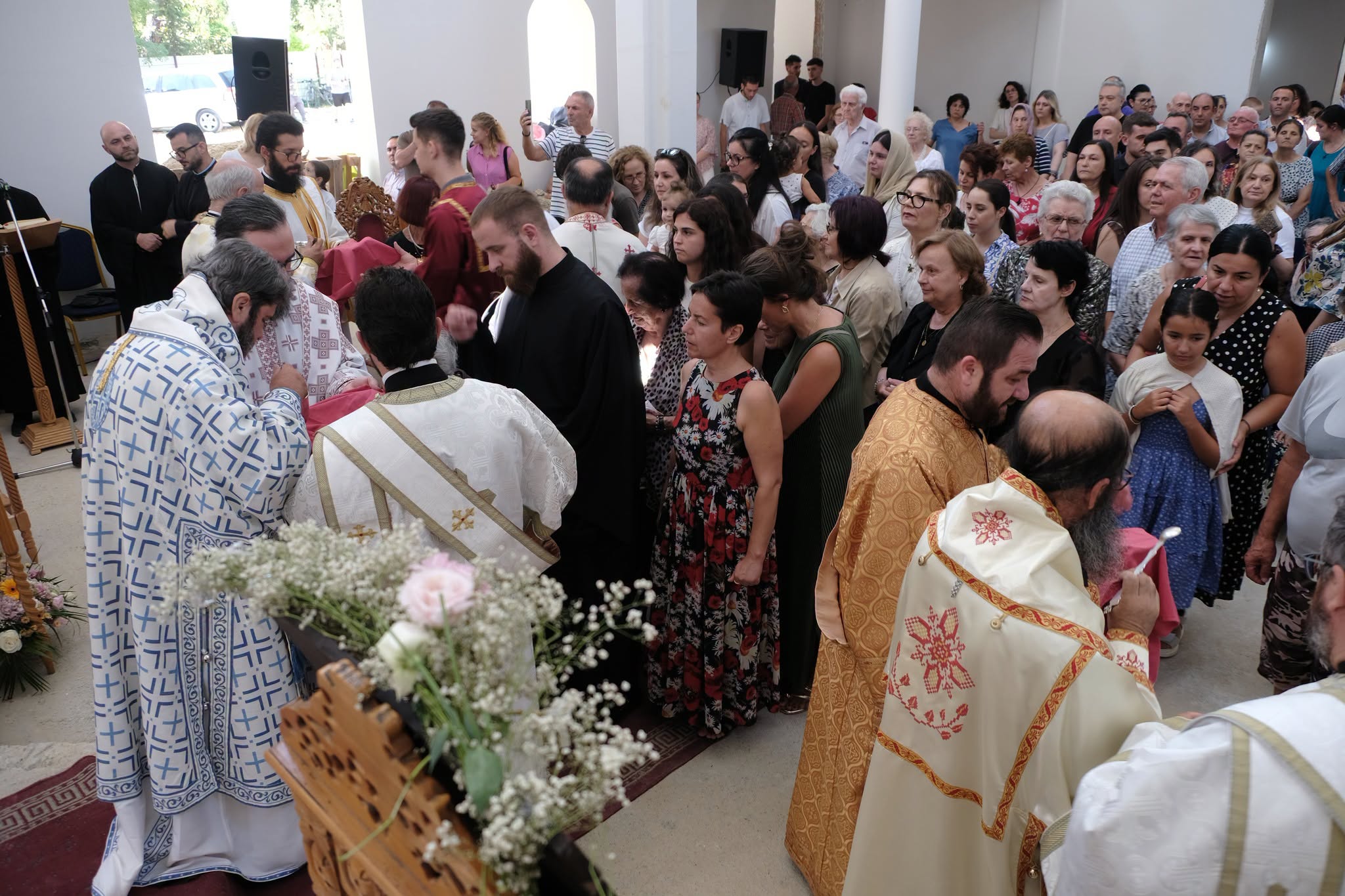 Εορτάστηκε ο Άγιος Προκόπιος στον νέο Ναό στα Τίρανα - μια φωτογραφία 10