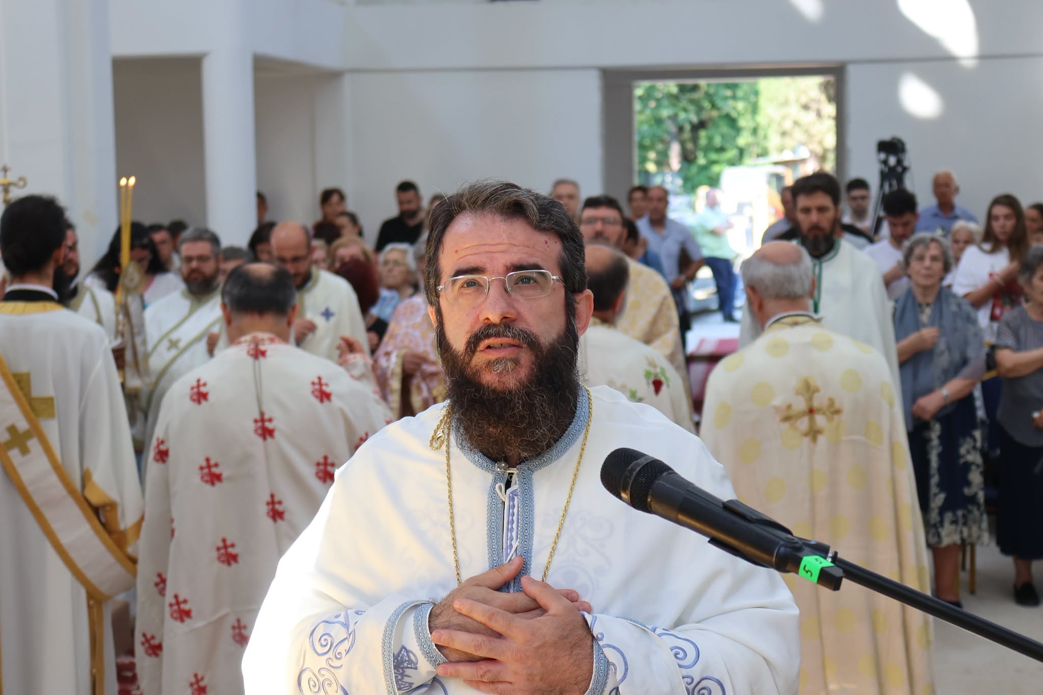 Εορτάστηκε ο Άγιος Προκόπιος στον νέο Ναό στα Τίρανα - μια φωτογραφία 14