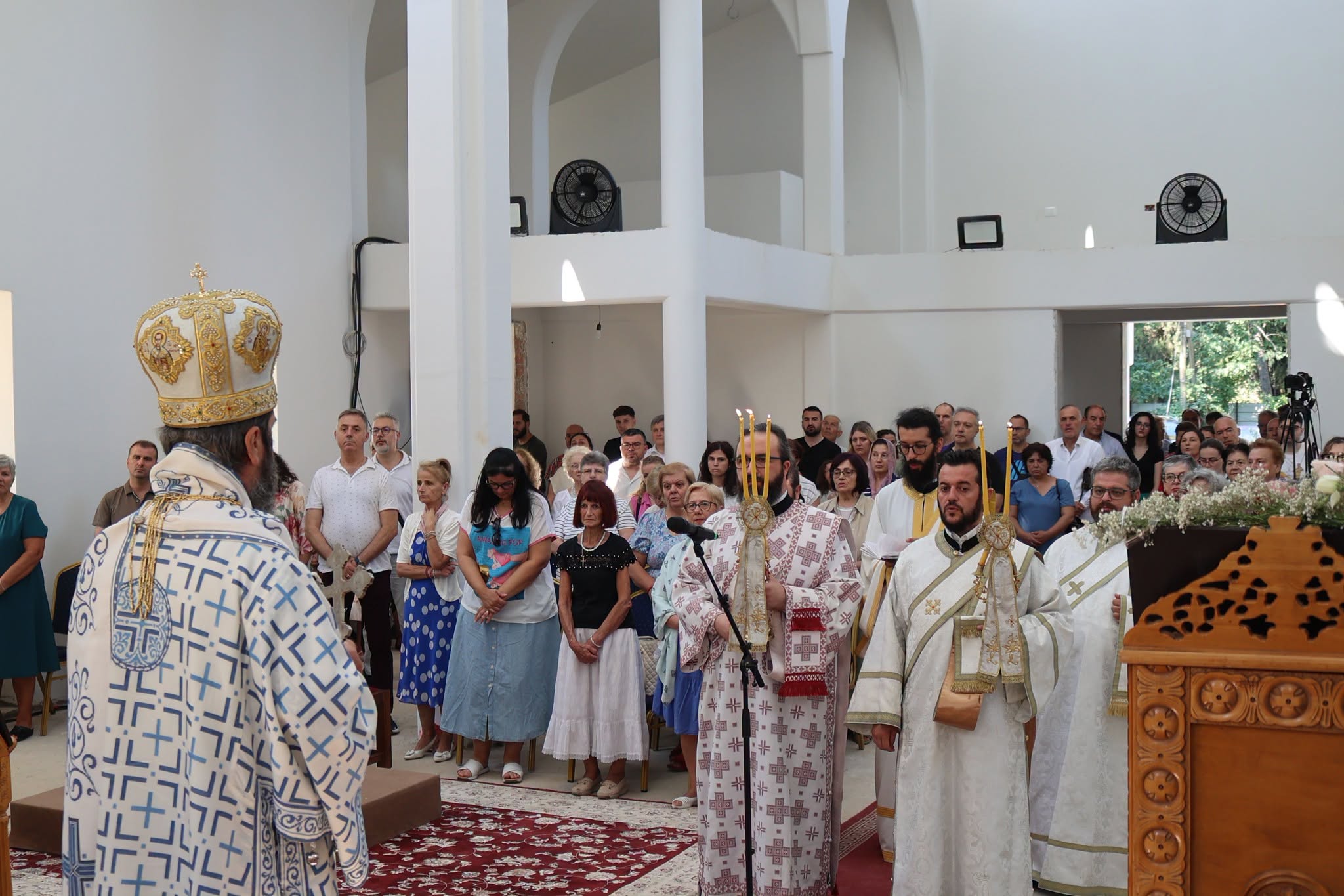 Εορτάστηκε ο Άγιος Προκόπιος στον νέο Ναό στα Τίρανα - μια φωτογραφία 15