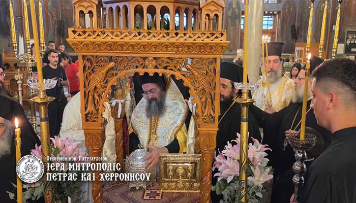 Πλήθος λαϊκών και κληρικών στην πανήγυρη της Έδεσσας - μια φωτογραφία 2