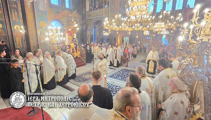 Πλήθος λαϊκών και κληρικών στην πανήγυρη της Έδεσσας - μια φωτογραφία 4