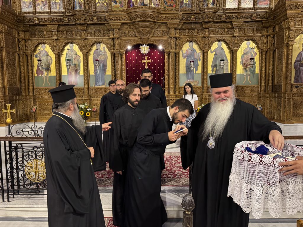 Ο Μητρ. Καλαμαριάς υποδέχθηκε φοιτητές της Μπαλαμάντ από την Αντιόχεια - μια φωτογραφία 2