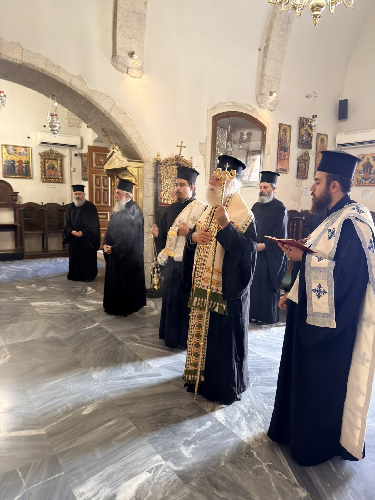 Ο Πατριάρχης Αλεξανδρείας στον Άγιο Μηνά και στην Αρχιεπισκοπή Κρήτης - μια φωτογραφία 3