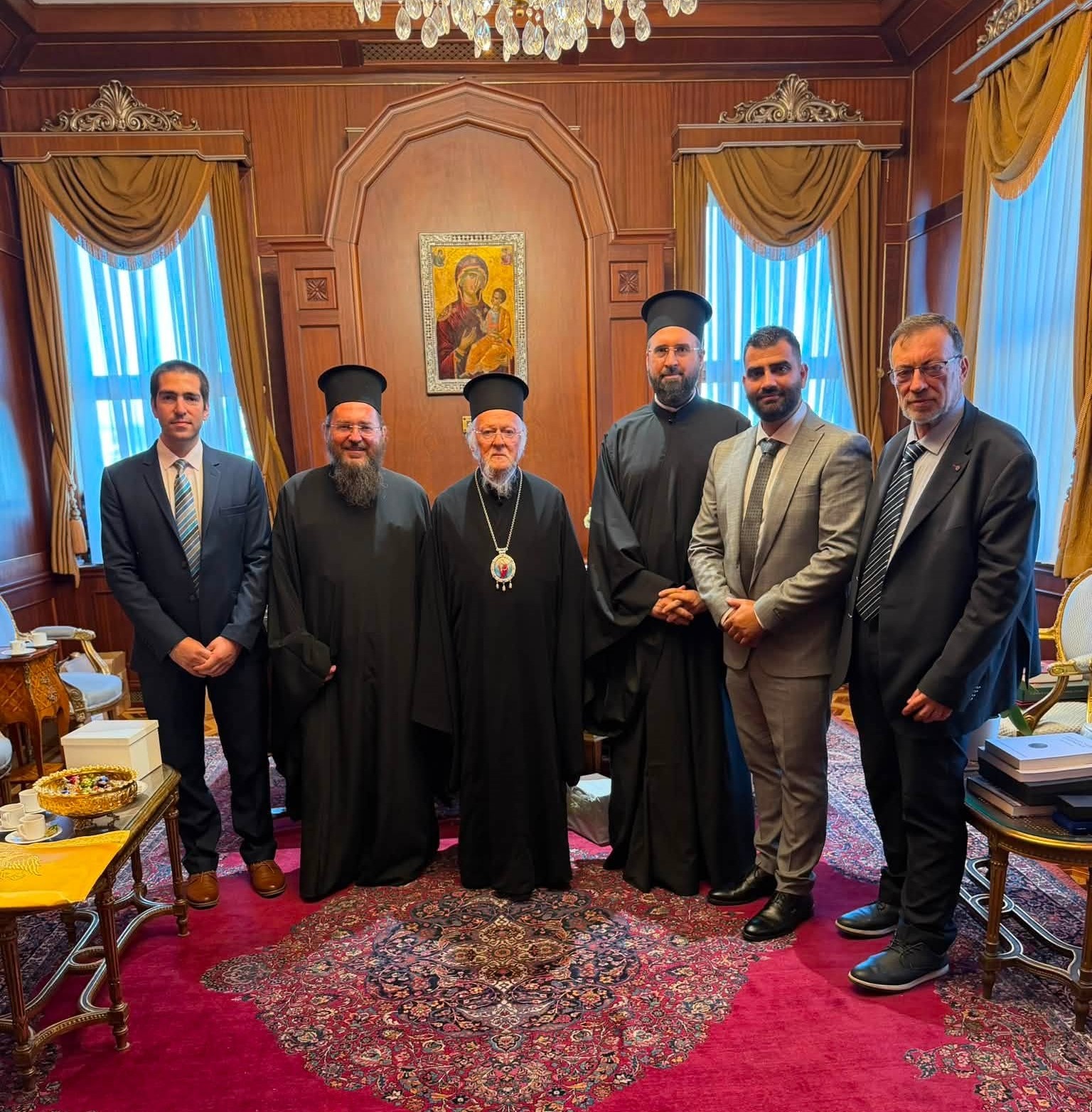 Ο Μητροπολίτης Κιλκισίου στον πατριαρχικό εσπερινό στο Φανάρι - μια φωτογραφία 1