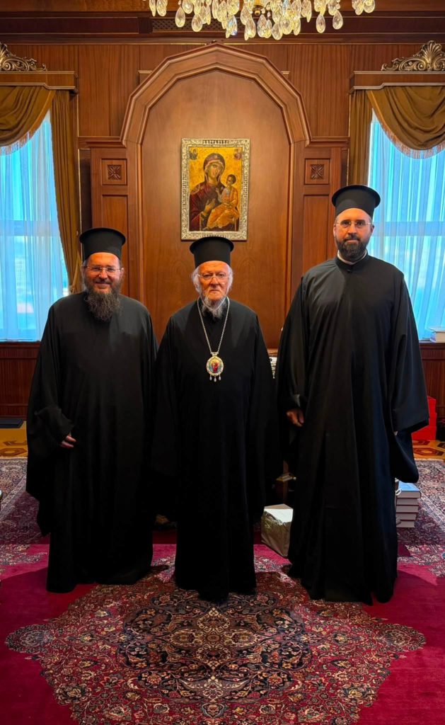 Ο Μητροπολίτης Κιλκισίου στον πατριαρχικό εσπερινό στο Φανάρι - μια φωτογραφία 2