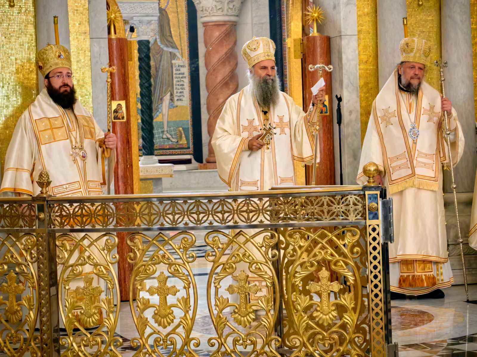 Πατριάρχης Σερβίας σε δόκιμους στρατιωτικούς: «Ἀλλήλων τὰ βάρη βαστάζετε» - μια φωτογραφία 9