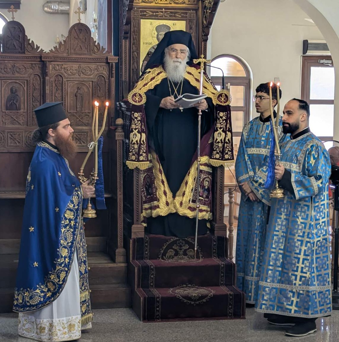 Οι Κύπριοι τίμησαν με μεγαλοπρέπεια την Παναγία Τριχερούσα στη Λεμεσό - μια φωτογραφία 5